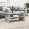 Image de vidaXL Table basse gris béton 90x55x42,5 cm bois d'ingénierie