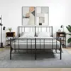 Image de vidaXL Tables de chevet 2pcs chêne fumé 35x34,5x70 c bois d’ingénierie