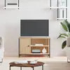 Image de vidaXL Meuble TV Chêne sonoma 80x40x50 cm Bois d'ingénierie