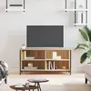 Image de vidaXL Meuble TV Chêne sonoma 100x40x50 cm Bois d'ingénierie