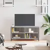Image de vidaXL Meuble TV Sonoma gris 100x40x50 cm Bois d'ingénierie