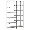 Image de vidaXL Boekenrek 100x32x170 cm bewerkt hout en ijzer grijs sonoma