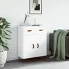 Image de vidaXL Buffet blanc 69,5x34x90 cm bois d'ingénierie