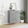 Image de vidaXL Buffet sonoma gris 69,5x34x90 cm bois d'ingénierie