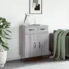 Image de vidaXL Buffet sonoma gris 69,5x34x90 cm bois d'ingénierie