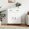 Image de vidaXL Buffet blanc 69,5x34x90 cm bois d'ingénierie