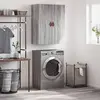 Image de vidaXL Armoire murale sonoma gris 69,5x34x90 cm