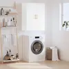 Image de vidaXL Armoire murale blanc 69,5x34x90 cm