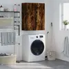 Image de vidaXL Armoire murale chêne fumé 69,5x34x90 cm