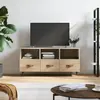 Image de vidaXL Meuble TV chêne sonoma 102x36x50 cm bois d'ingénierie