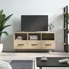 Image de vidaXL Meuble TV chêne sonoma 102x36x50 cm bois d'ingénierie
