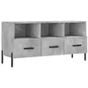 Image de vidaXL Tv-meubel 102x36x50 cm bewerkt hout betongrijs