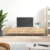 Image de vidaXL Meuble TV chêne sonoma 150x36x30 cm bois d'ingénierie