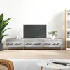 Image de vidaXL Meuble TV sonoma gris 150x36x30 cm bois d'ingénierie