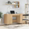 Image de vidaXL Bureau chêne sonoma 140x50x75 cm bois d'ingénierie