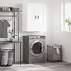 Image de vidaXL Armoire murale blanc 69,5x34x90 cm bois d'ingénierie