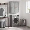 Image de vidaXL Armoire murale gris béton 69,5x34x90 cm bois d'ingénierie