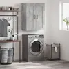 Image de vidaXL Armoire murale gris béton 69,5x34x90 cm bois d'ingénierie