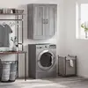 Image de vidaXL Armoire murale sonoma gris 69,5x34x90 cm bois d'ingénierie
