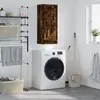 Image de vidaXL Armoire murale chêne fumé 34,5x34x90 cm bois d'ingénierie