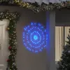 Image de vidaXL Étoile rayonnante de Noël 140 LED 8 pcs bleu 17 cm