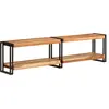Image de vidaXL Meuble TV 160x30x40 cm bois d'acacia massif