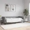 Image de vidaXL Lit de repos sans matelas gris clair 90x190 cm tissu