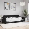 Image de vidaXL Lit de repos sans matelas noir 90x190 cm velours
