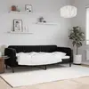 Image de vidaXL Lit de repos sans matelas noir 80x200 cm velours