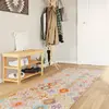 Image de vidaXL Tapis lavable multicolore 80x300 cm