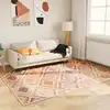 Image de vidaXL Tapis lavable multicolore 160x230 cm