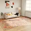 Image de vidaXL Tapis lavable multicolore 190x300 cm