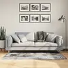 Image de vidaXL Tapis lavable multicolore 80x150 cm