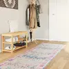 Image de vidaXL Tapis lavable multicolore 80x300 cm