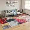 Image de vidaXL Tapis lavable multicolore 400x300 cm