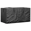 Image de vidaXL Sac de rangement pour sapin de Noël noir 150x75x75 cm PE