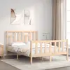 Image de vidaXL Cadre de lit sans matelas 140x200 cm bois massif de pin