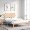 Image de vidaXL Cadre de lit sans matelas bois de pin massif