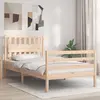 Image de vidaXL Cadre de lit sans matelas 100x200 cm bois massif