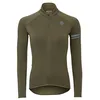 Image de AGU Thermo Maillot de Cyclisme Manches Longues Essential Femme - Vert - S