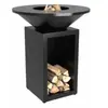 Image de Brasero OFYR Classic Storage Black 100 OC3B100