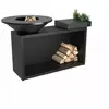 Image de Brasero OFYR Island Black85 Ceramic Dark Grey OI3B85C