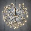 Image de Luca Lighting Éclairage de Noël en forme de boule avec lumières LED blanc chaud, diamètre 70 cm, noir