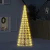 Image de vidaXL Sapin de Noël à LED sur mât de drapeau 550 LED blanc 300 cm