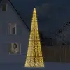 Image de vidaXL Sapin de Noël à LED 1534 LED blanc 500 cm