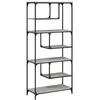 Image de vidaXL Bibliothèque, Étagère à Livres avec Rangement, Meuble à Livres Salon Salle de Séjour Intérieur, Moderne, Sonoma Gris Bois d'Ingénierie
