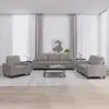 Image de vidaXL Ensemble de canapés 3 pcs taupe tissu