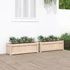 Image de vidaXL Jardinières 2 pcs bois de pin massif