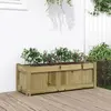 Image de vidaXL Jardinière d'extérieur 90x31x31 cm bois de pin imprégné