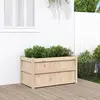 Image de vidaXL Jardinière d'extérieur 90x50x50 cm bois de pin massif